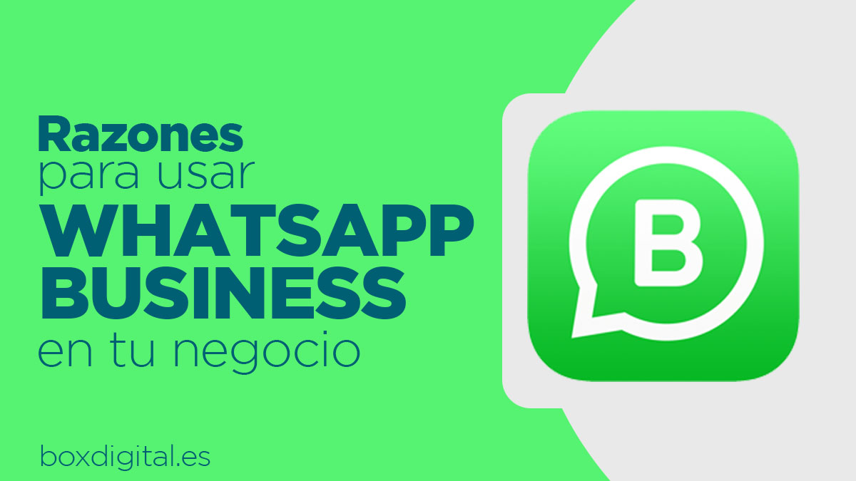 WhatsApp Business: Razones para usarlo en tu comercio